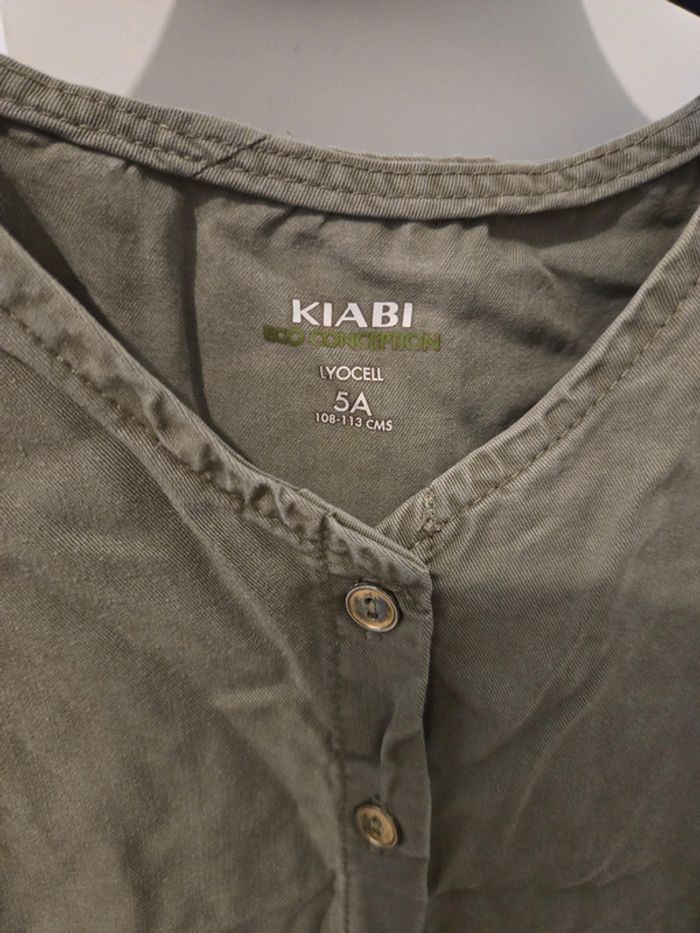 Robe kaki taille 5ans kiabi - photo numéro 2