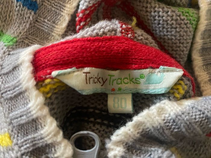 Gilet Zippé Sucre d’Orge 24 mois très bon état - photo numéro 3