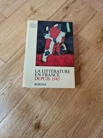 La littérature en France depuis 45
