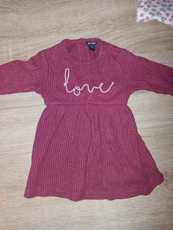 Robe pull 3 mois