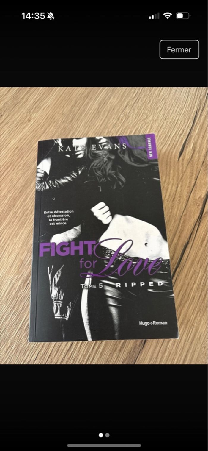 Livre « Fight of Love » tome 5
