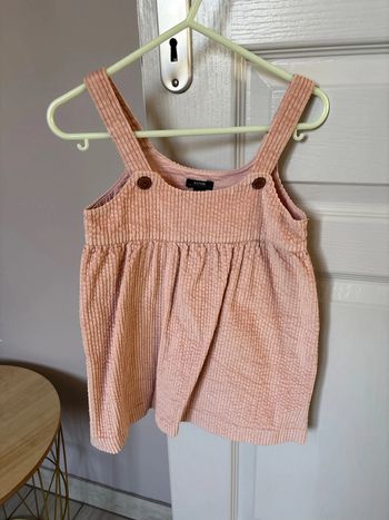 Robe en velour fille neuve 24 mois