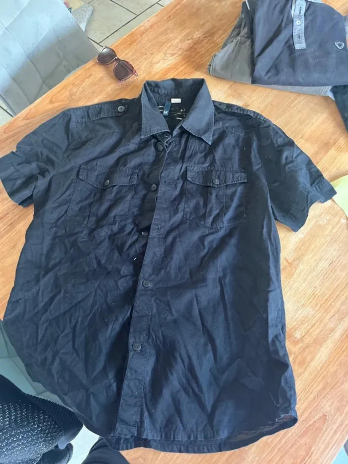Chemise manche courte Cotton homme