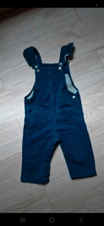 Salopette ouverture jambes La redoute 9mois 71cm 👻