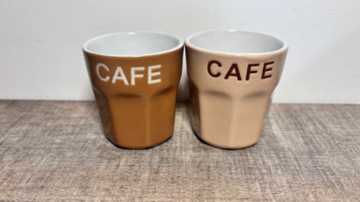 💕 2 petites tasses à café