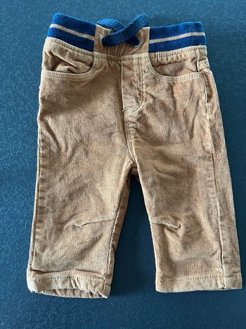 Pantalon velours camel 6mois