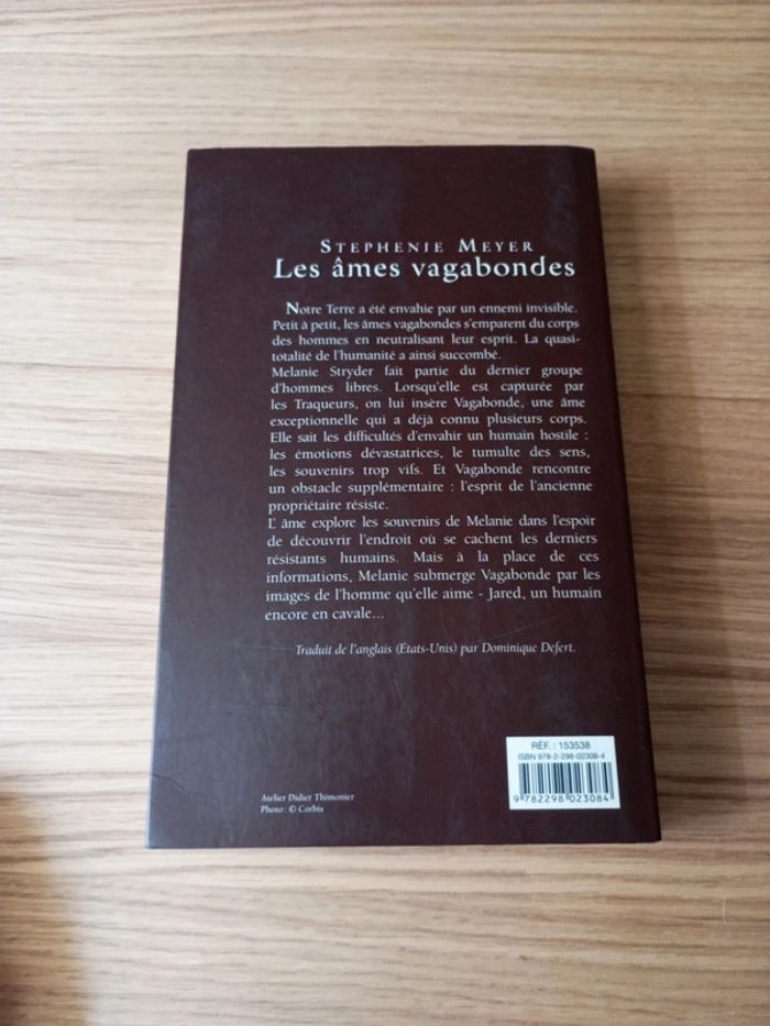 Roman les âmes vagabondes - photo numéro 2