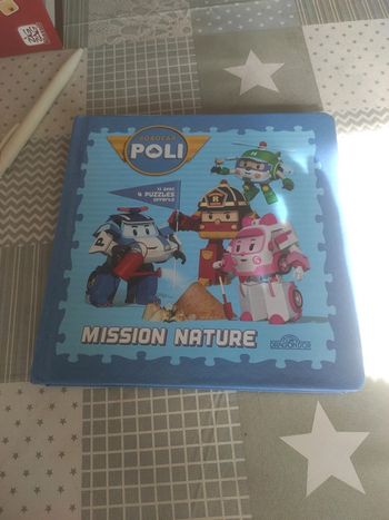 Livre puzzle Robocar poli
