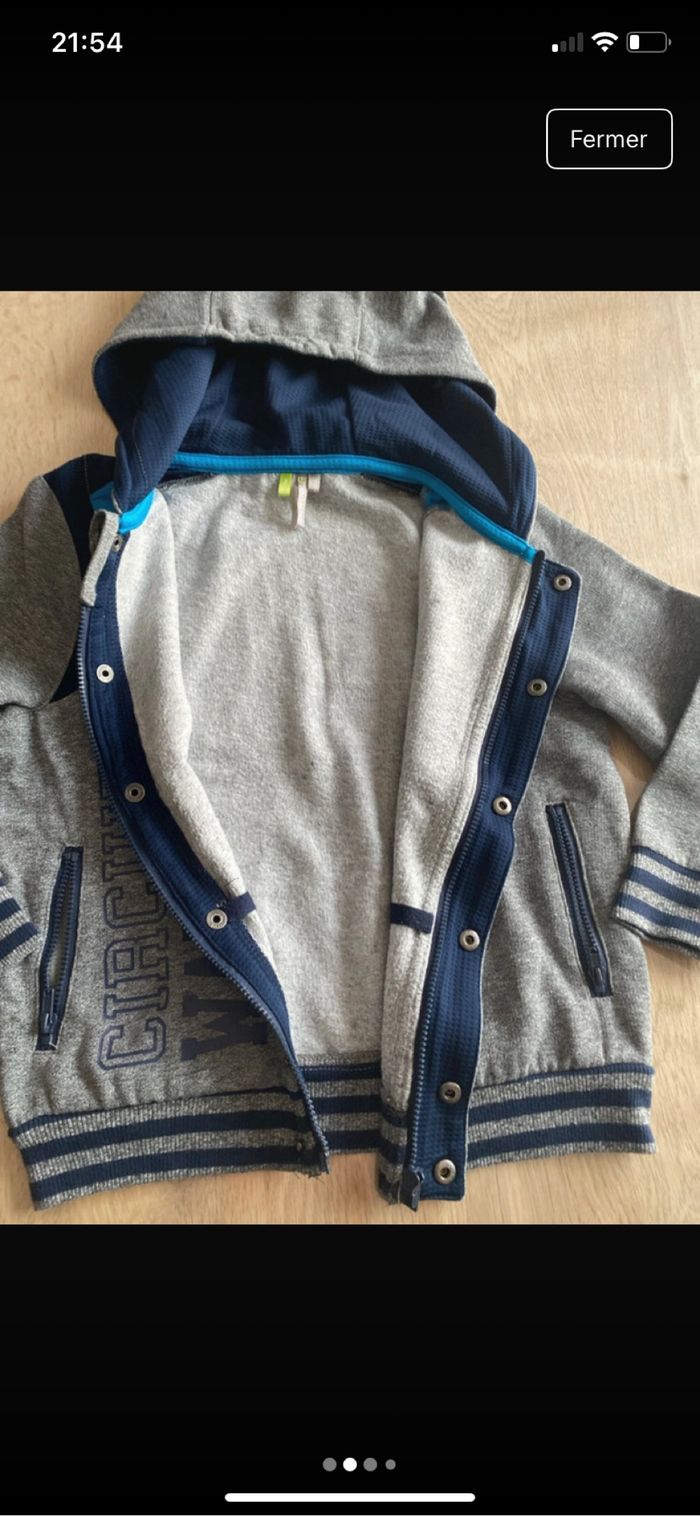 Veste zippée taille 6 ans - photo numéro 2
