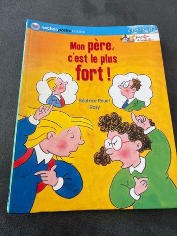 Livre premières lectures Nathan poche mon père c’est le plus fort 6/8 ans
