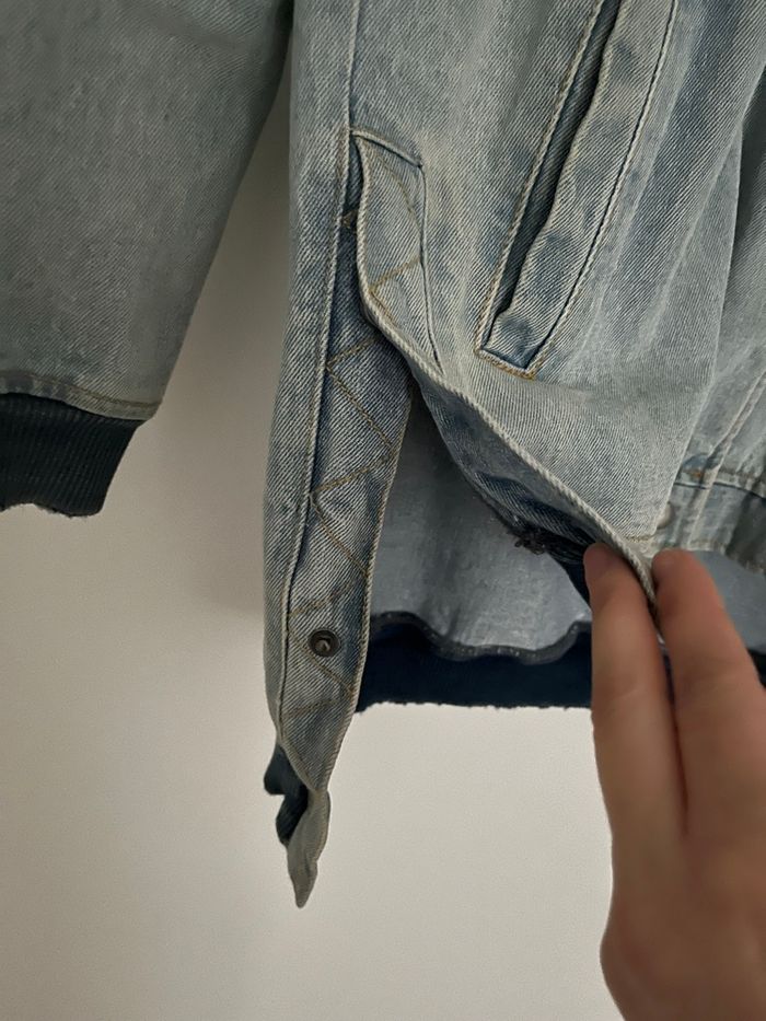 Bomber en jean Zara comme neuf - photo numéro 5
