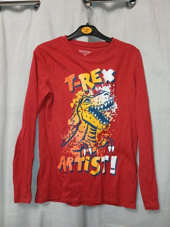 T shirt manches longues 10 ans in extenso 