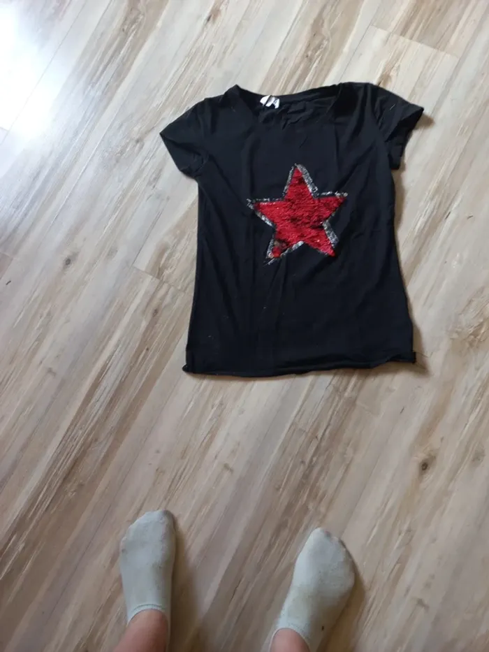Tee shirt manches courtes taille s