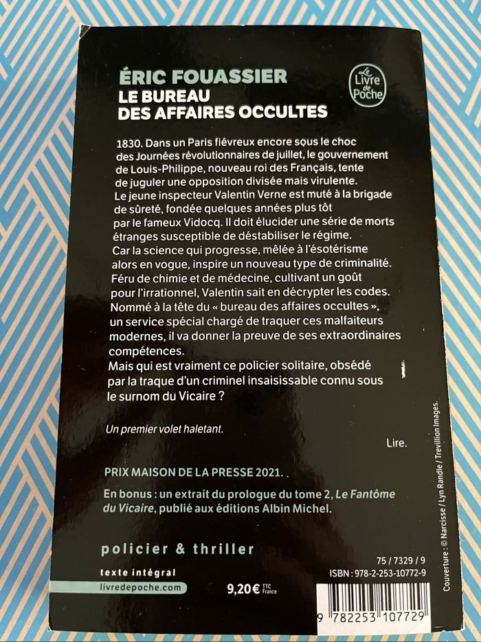 Le bureau des affaires occultes d’Eric Fouassier - photo numéro 3
