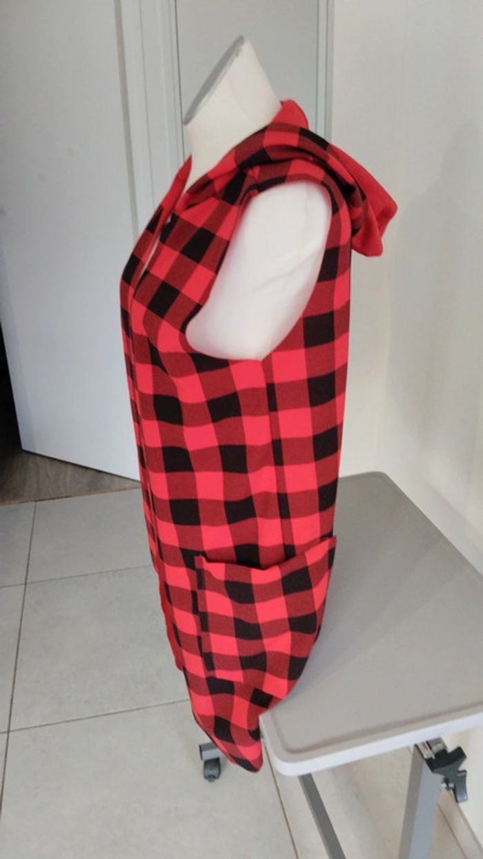 Gilet long sans manches femme - photo numéro 4