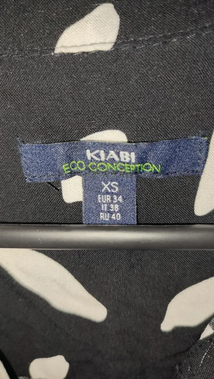 Robe midi avec imprimé - Noir - Kiabi - photo numéro 3