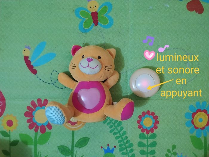 Peluches d'éveil Chat - photo numéro 4