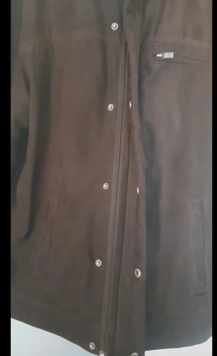 Blouson homme Armand Thiery XL marron chaud- style casual - photo numéro 2
