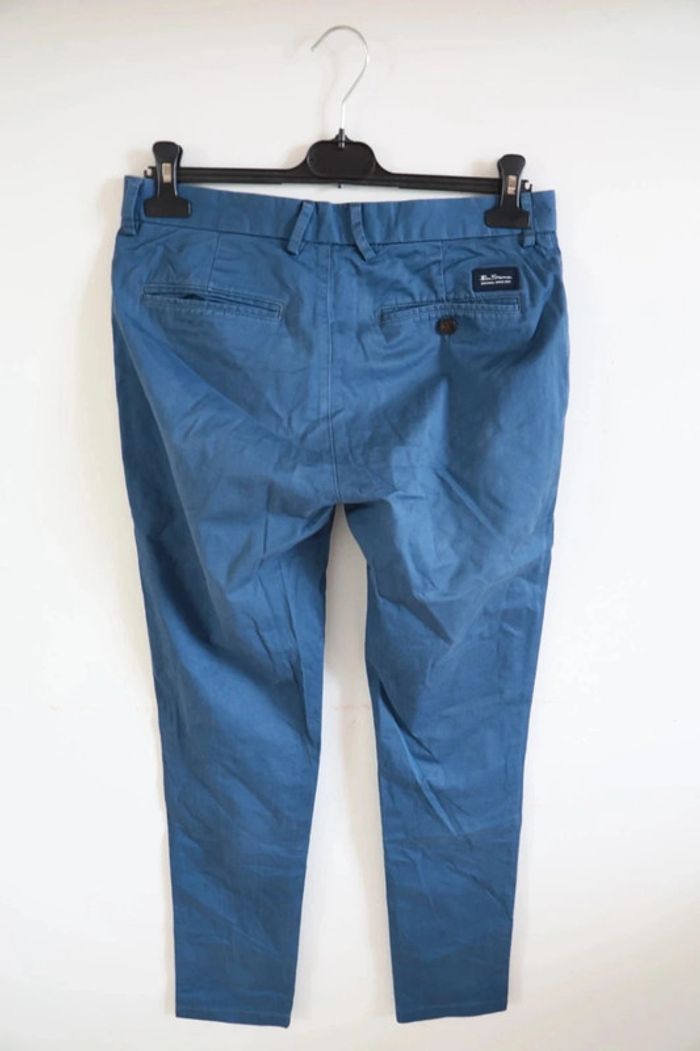 C40 pantalon bleu Ben Sherman 38 - photo numéro 2