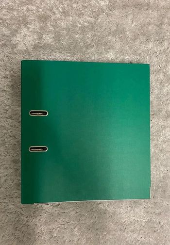 Classeur 2 anneaux vert exacompta
