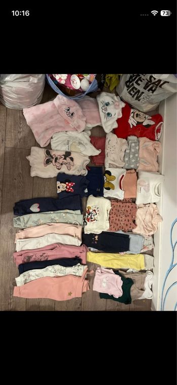 Vêtements  hiver fille 12 mois 