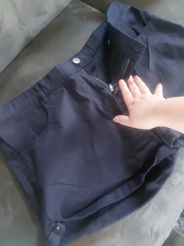 Short bleu marine - photo numéro 3