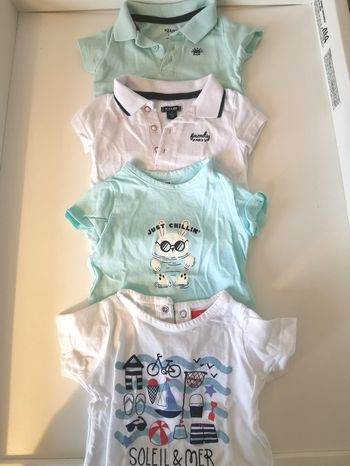 Lot de 4 t-shirts