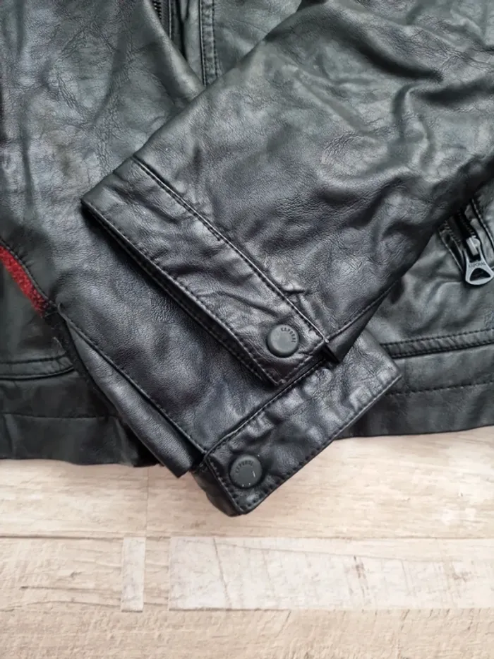 Veste simili cuir kaporal homme taille L - photo numéro 2