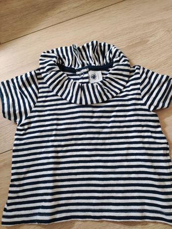 Tee-shirt petit bateau 6 mois