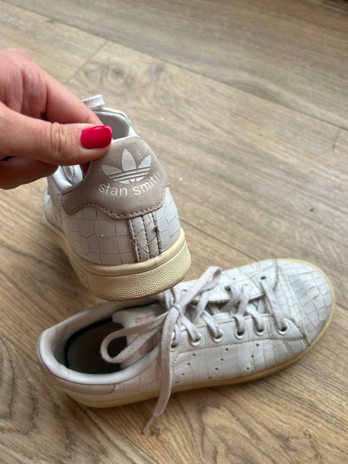 Stan Smith Adidas effet croco - photo numéro 2