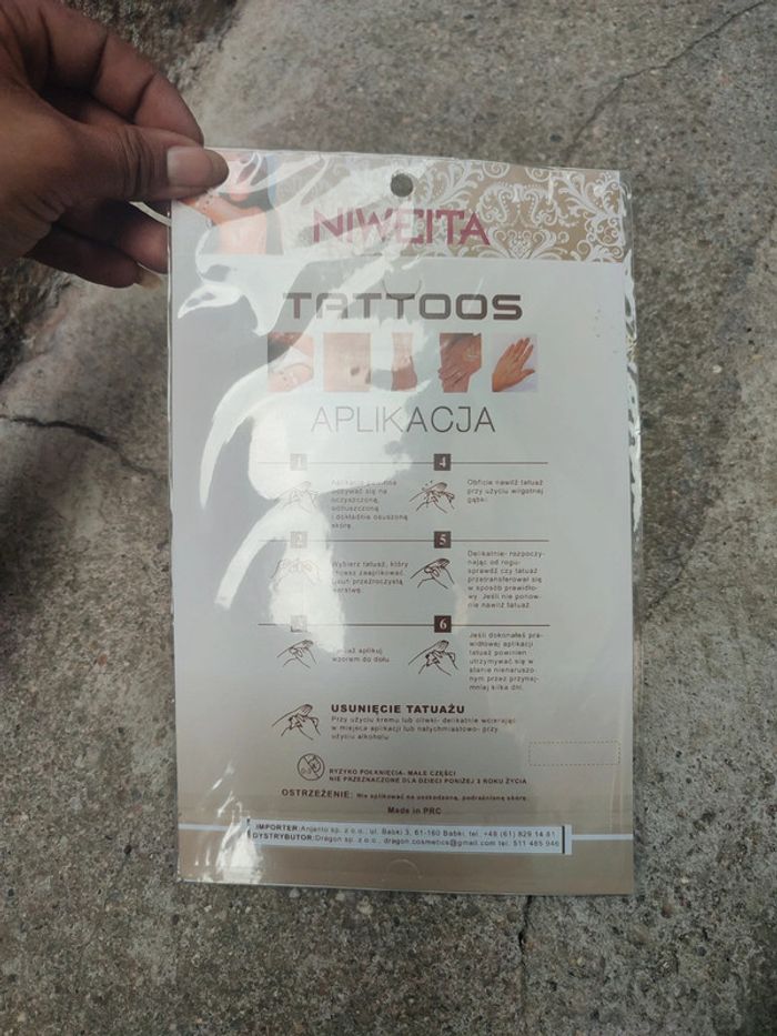 Tatouage plaquette temporaire - photo numéro 7