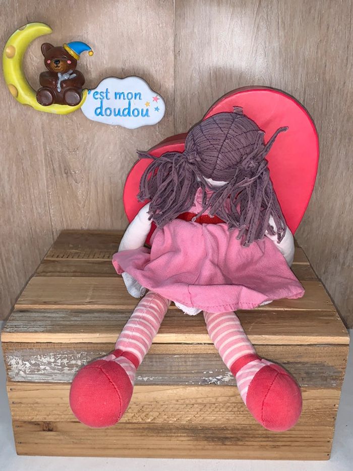 JAC34 doudou poupée 👧🏻 JACADI - photo numéro 2