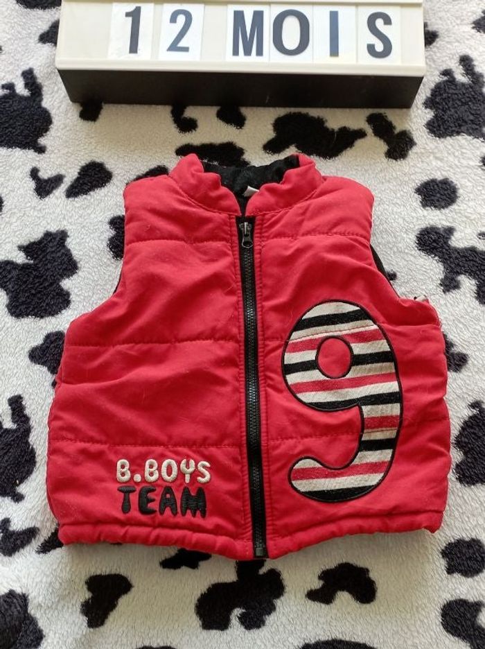 Manteau sans manche 12M