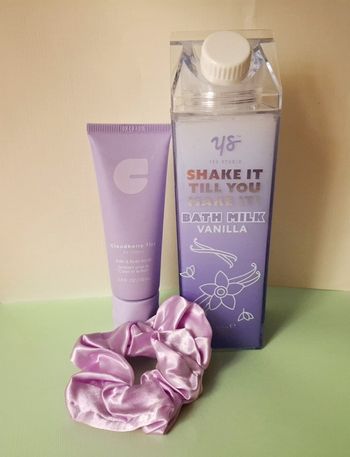 Gommage, Lait de douche et chouchoum