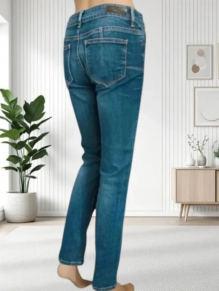 Jean Kaporal coupe demi-slim ,taille mi-haute ,stretch - photo numéro 5
