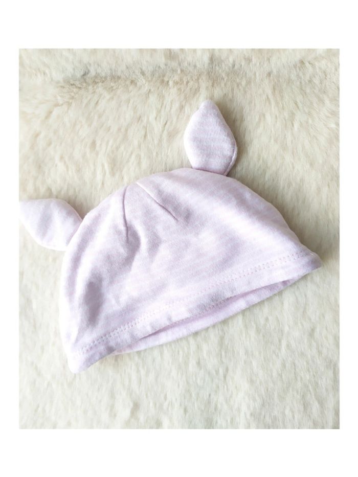 Bonnet bébé fille à oreilles mi-saison Porcinet -Winnie l'Ourson - photo numéro 2