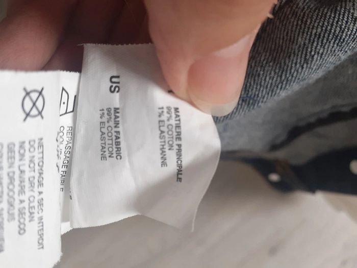 Veste en jeans brut 34 36 - photo numéro 6