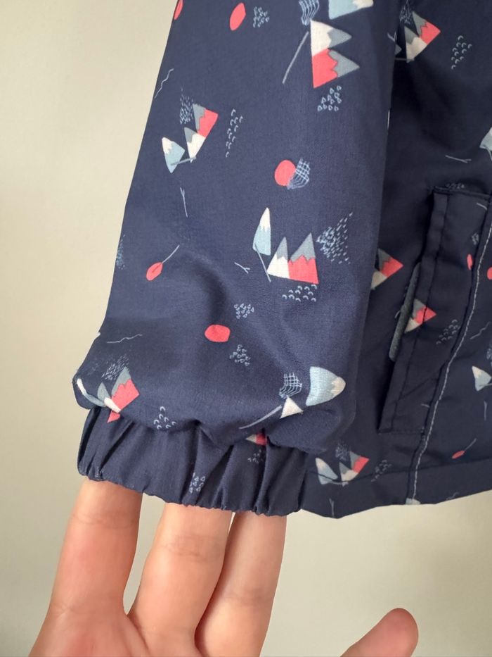 👚K-way - bleu - fille - 3-4 ans- 96-102cm - quechua - très bon état - photo numéro 4