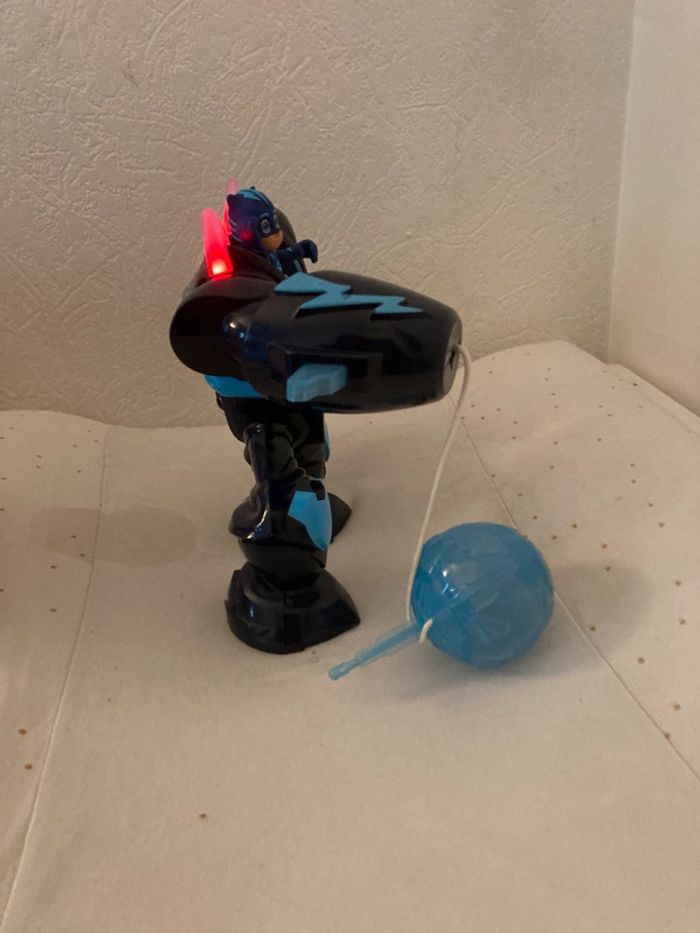 Robot Géant Nuit Noire - Pyjamasques avec Figurine Yoyo - photo numéro 3