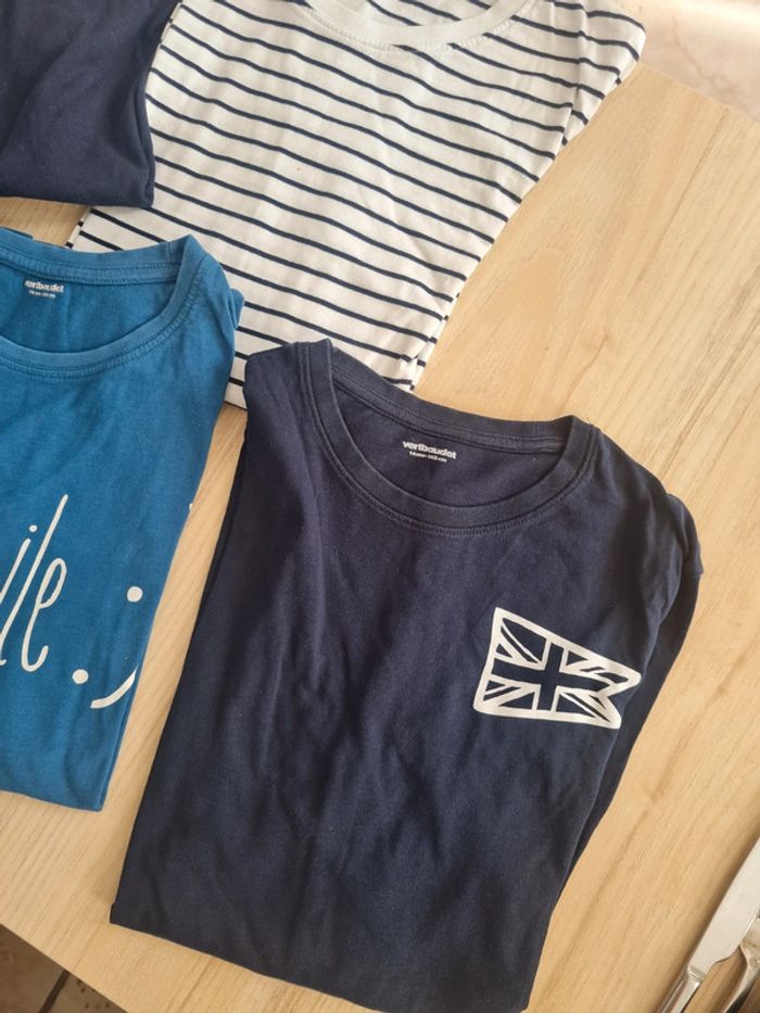 5 hauts manches longues 14 ans vertbaudet neuf - photo numéro 5