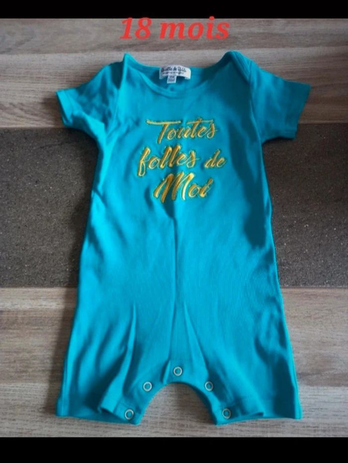 Combi short 18 mois