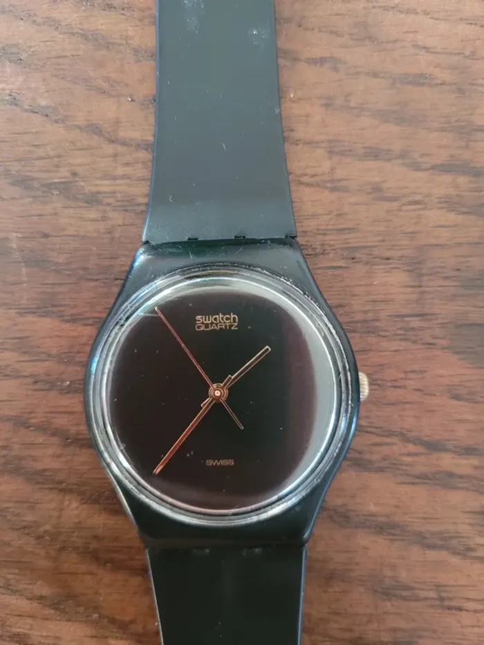 Vends montre swatch 1985 Black magic petit cadran - photo numéro 2
