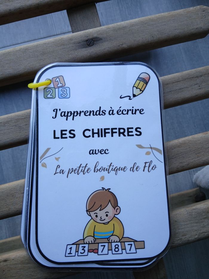 J'apprends à écrire les chiffres