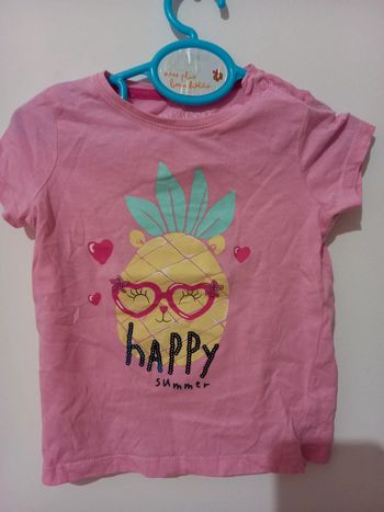 Tee-shirt Ananas 24M