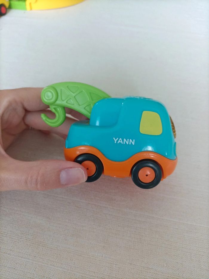 Tut tut bolide Vtech Yann le roi de la dépanne bleu et orange - photo numéro 7