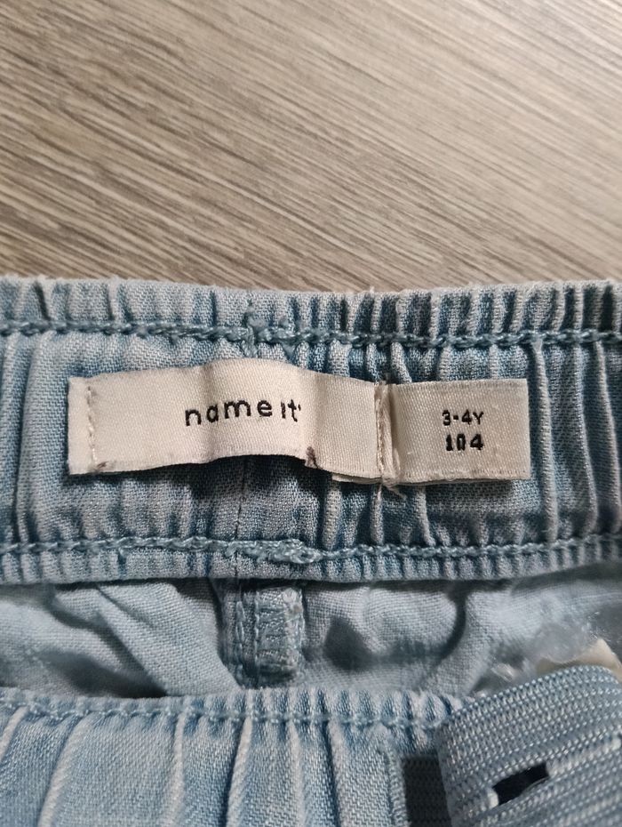Short en jeans name it 3-4ans - photo numéro 3
