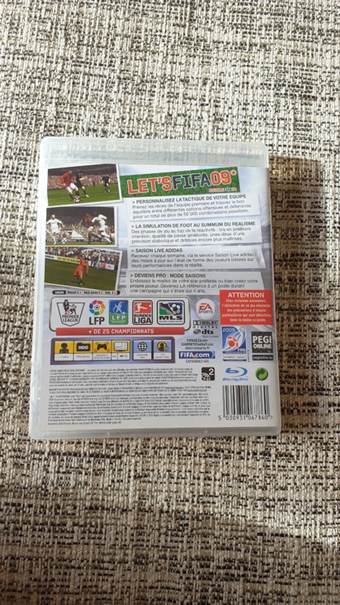Cd jeux vidéo Fifa football jouet console PlayStation 3 - photo numéro 2