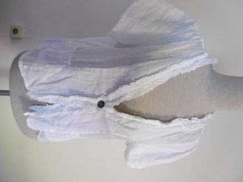 top ou cardigan d été en lin blanc  T 40