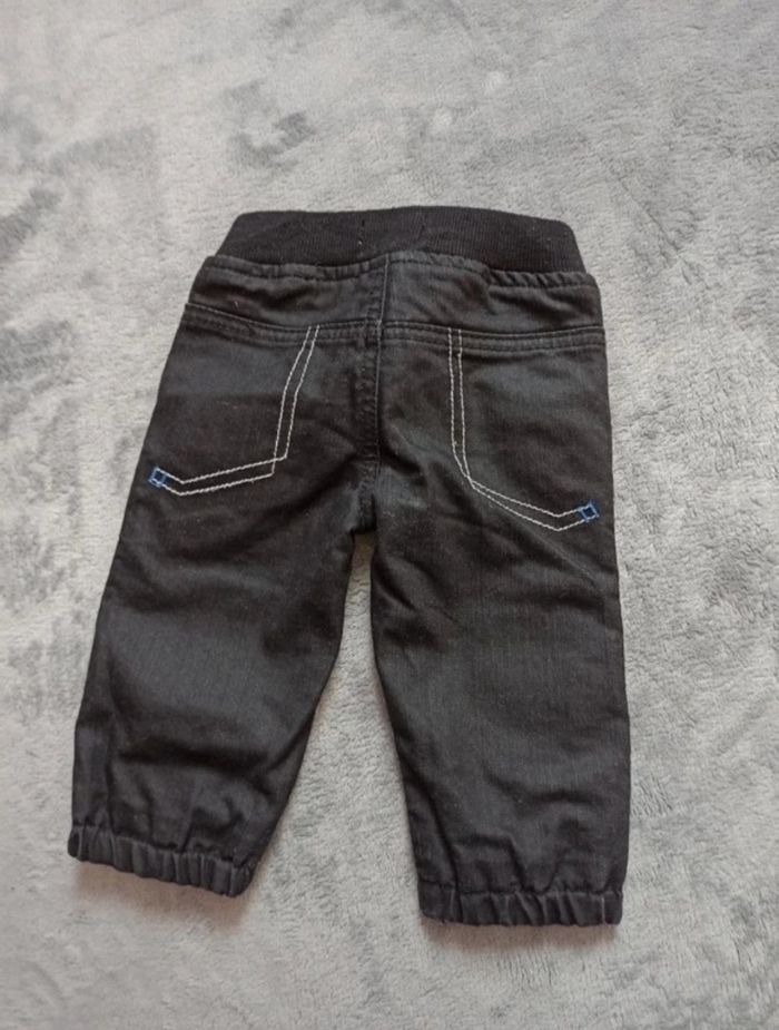 Ensemble pantalon+2 tee shirt 6 mois " éléphant " - photo numéro 2