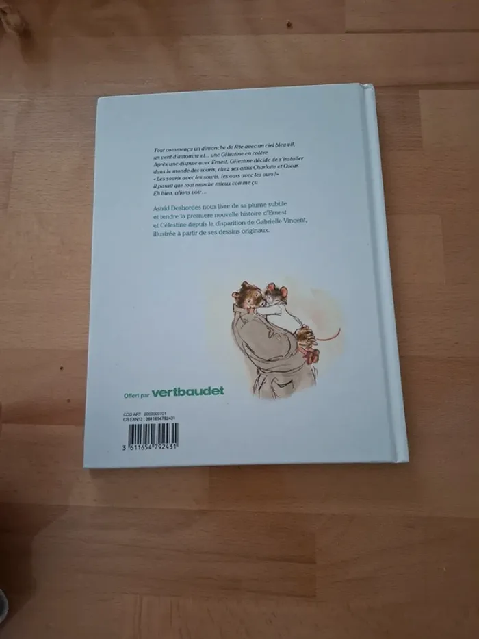 Livre ernest et celestine au bonheur des souris - photo numéro 2